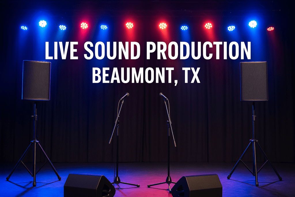 5 Key Tips for Flawless Live Sound Production in Beaumont, TX